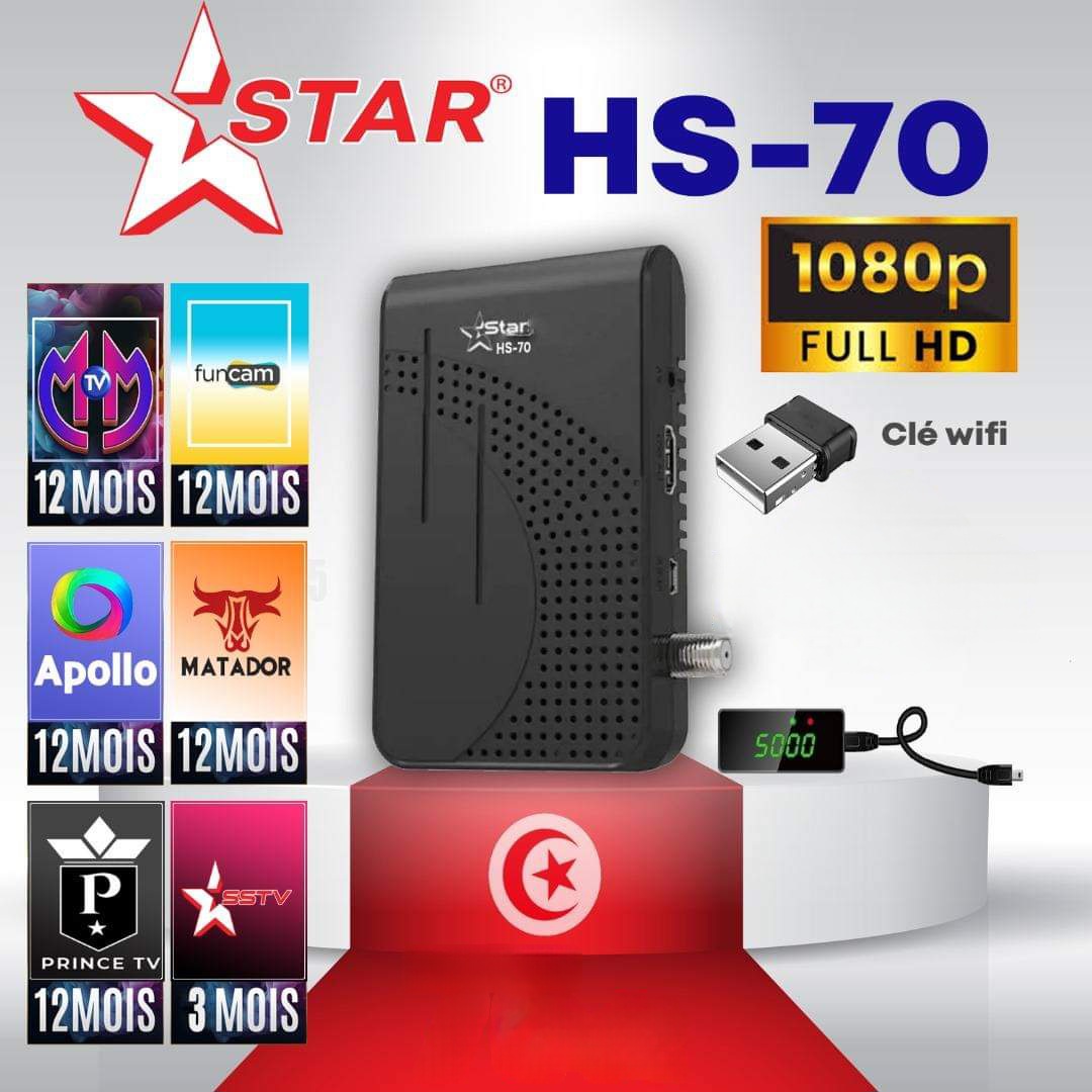 Récepteur STARSAT HS-90